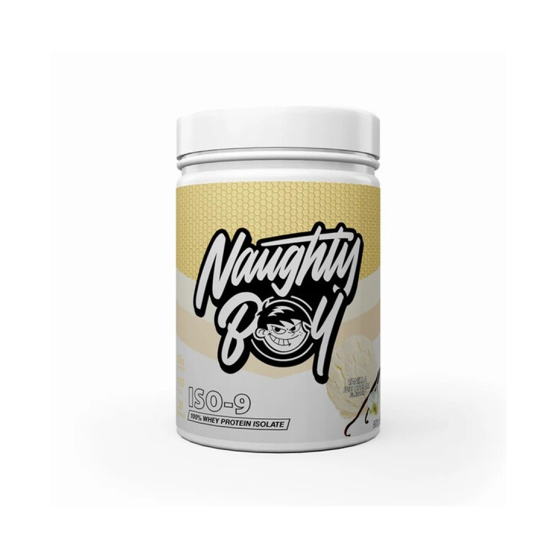 NAUGHTY BOY ISO-9 VANILLA ICE CREAM - 900 GRAMS