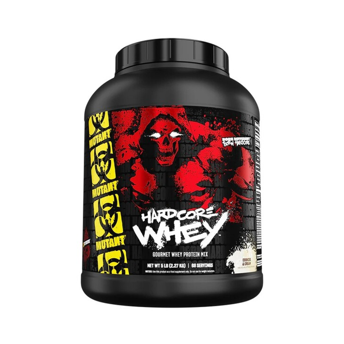 MUTANT HARDCORE WHEY COOKIES & CREAM - 2270 GRAMS