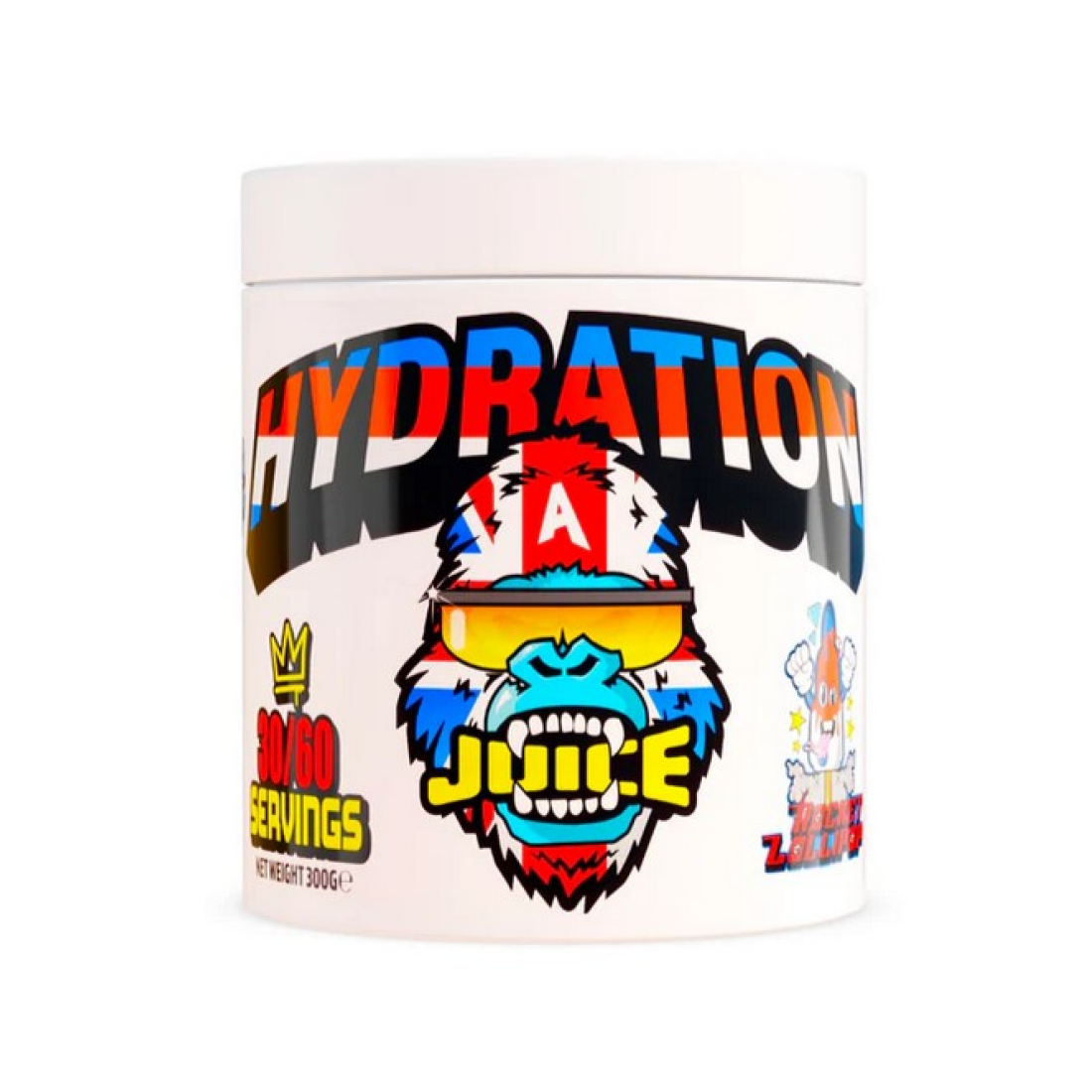 GORILLALPHA HYDRATION JUICE ROCKET LOLLIPOP - 300 GRAMS