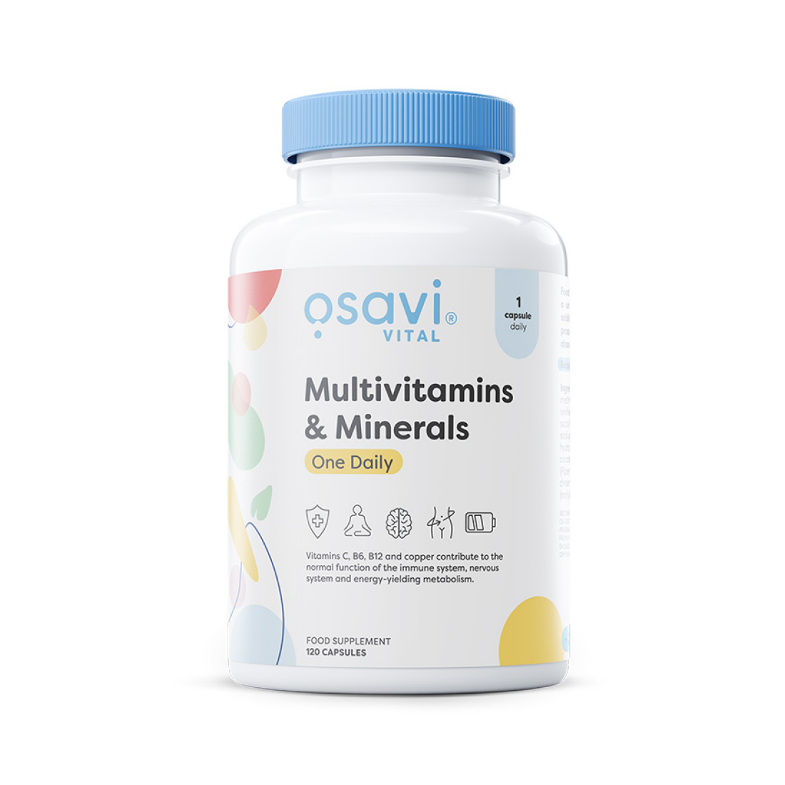 OSAVI MULTIVITAMINS & MINERALS ONE DAILY - 120 CAPS