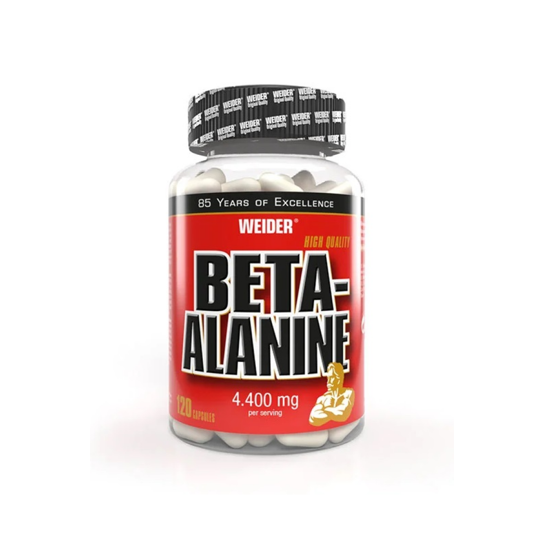 WEIDER BETA-ALANINE 4400MG - 120 CAPS