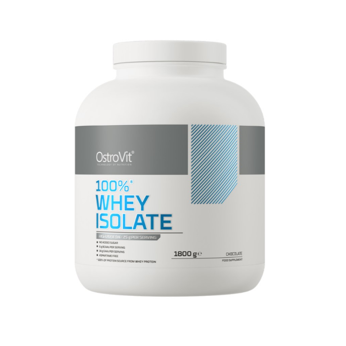 OSTROVIT 100% WHEY ISOLATE CHOCOLATE - 1800 GRAMS
