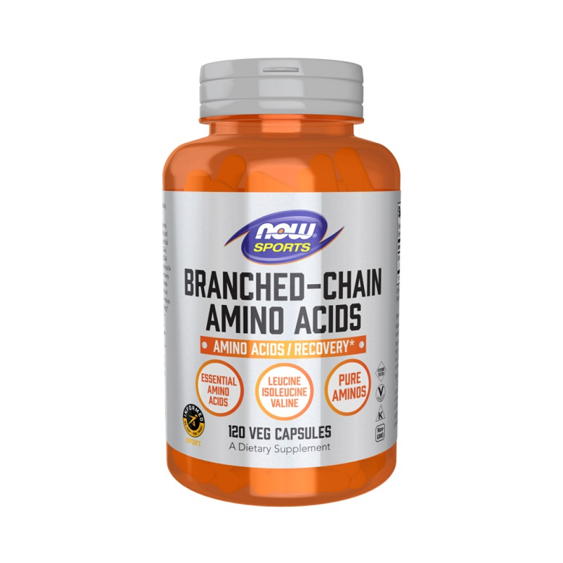 NOW FOODS BRANCHED-CHAIN AMINO ACIDS - 120 VCAPS