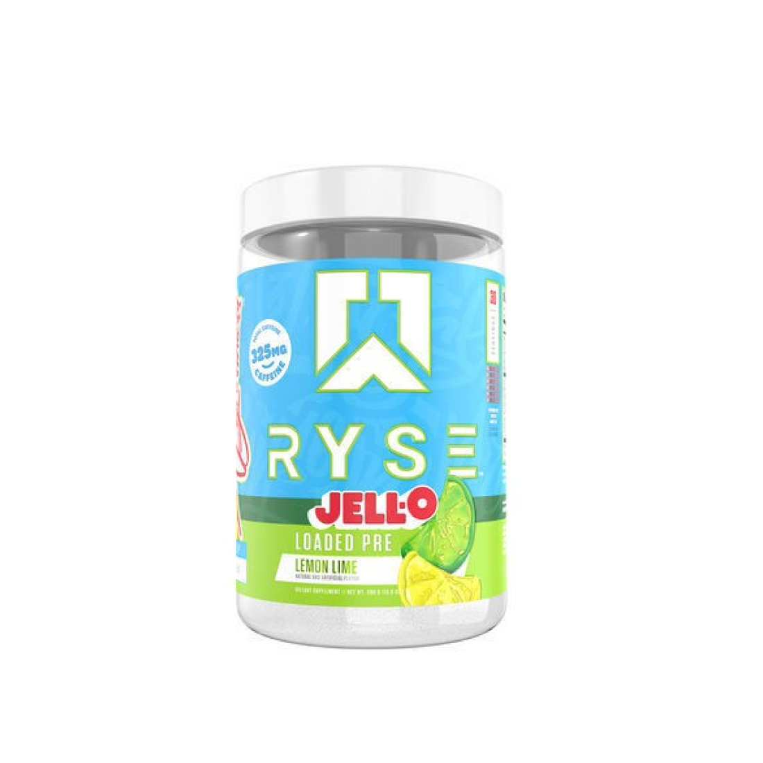 RYSE LOADED PRE JELL-O LEMON LIME - 390 GRAMS