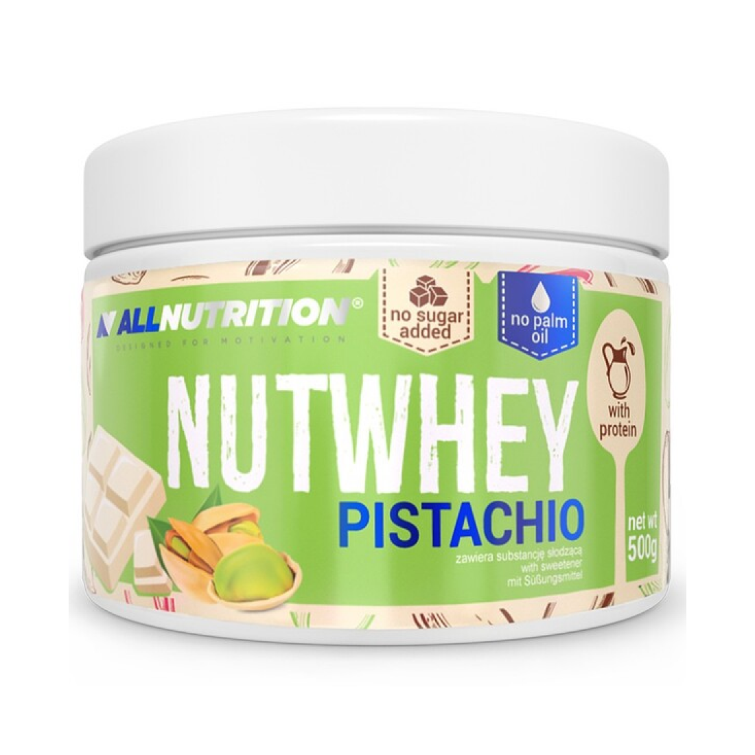 ALLNUTRITION NUTWHEY PISTACHIO - 500 GRAMS
