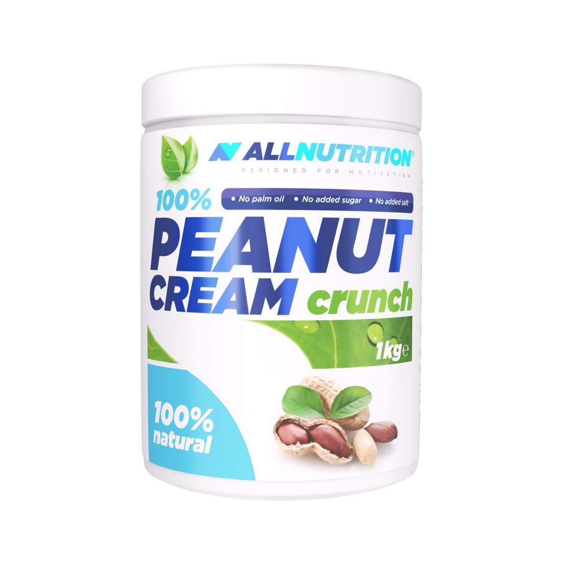 ALLNUTRITION 100% PEANUT CREAM CRUNCH - 1000 GRAMS