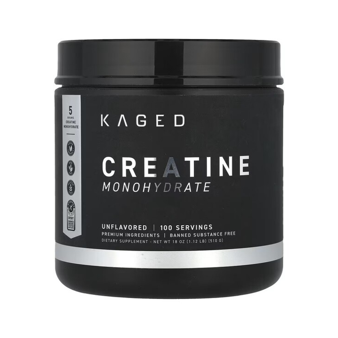 KAGED MUSCLE CREATINE MONOHYDRATE - 510 GRAMS