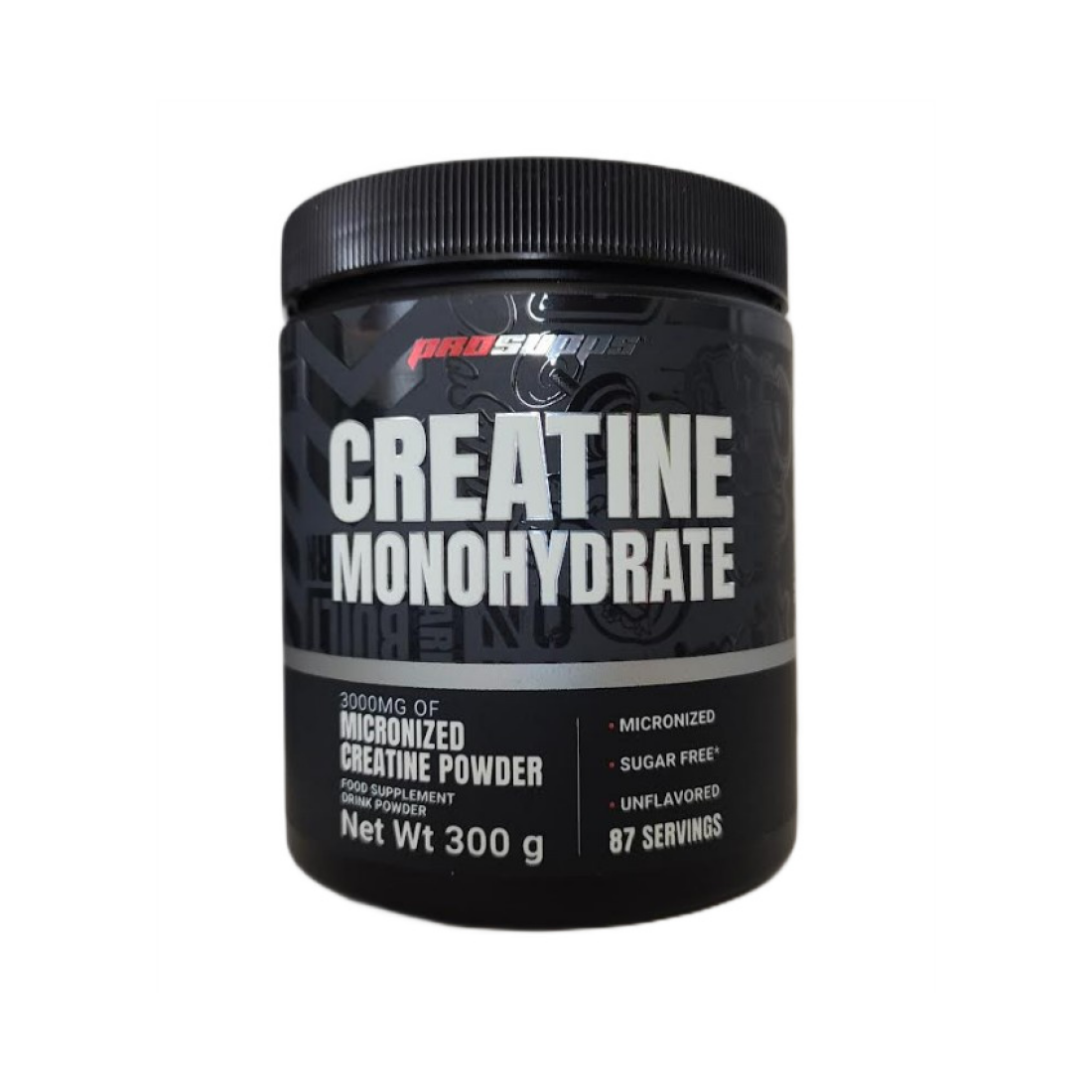 PROSUPPS CREATINE MONOHYDRATE UNFLAVORED - 300 GRAMS