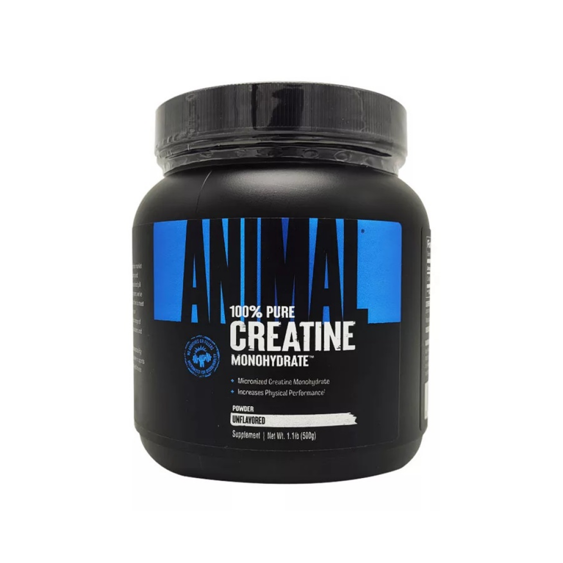 ANIMAL CREATINE POWDER UNFLAVORED - 500 GRAMS