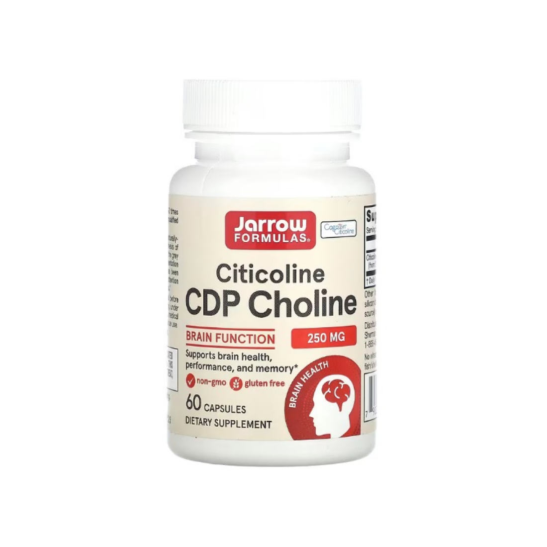 JARROW FORMULAS CITICOLINE CDP CHOLINE 250MG - 60 CAPS