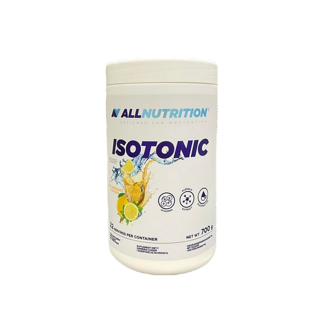 ALLNUTRITION ISOTONIC ICED LEMONADE - 700 GRAMS