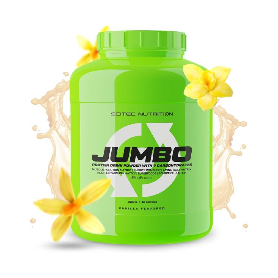 SCITEC JUMBO VANILLA - 3520 GRAMS