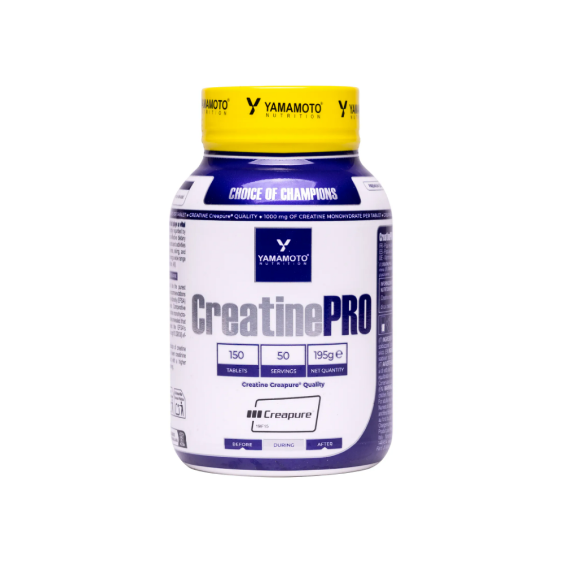 YAMAMOTO NUTRITION CREATINEPRO - 150 TABLETS