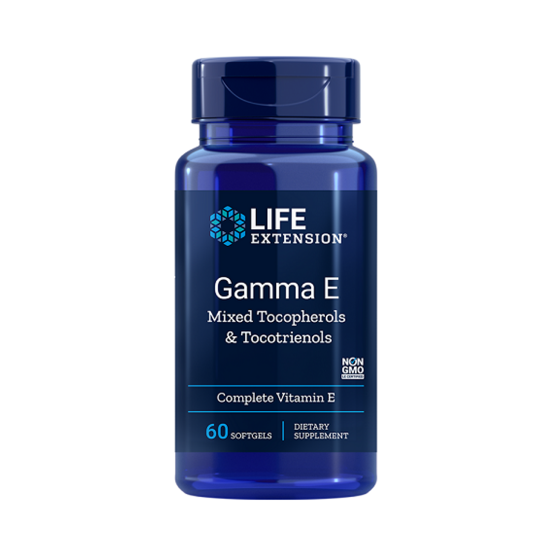 LIFE EXTENSION GAMMA E MIXED TOCOPHEROLS & TOCOTRIENOLS - 60 SOFTGELS
