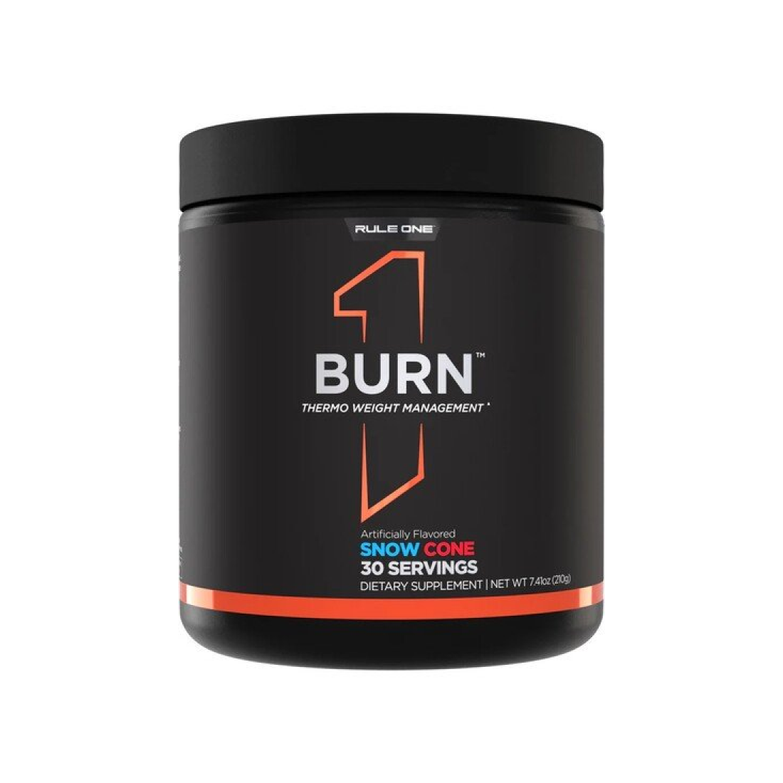 RULE ONE BURN SNOW CONE - 210 GRAMS
