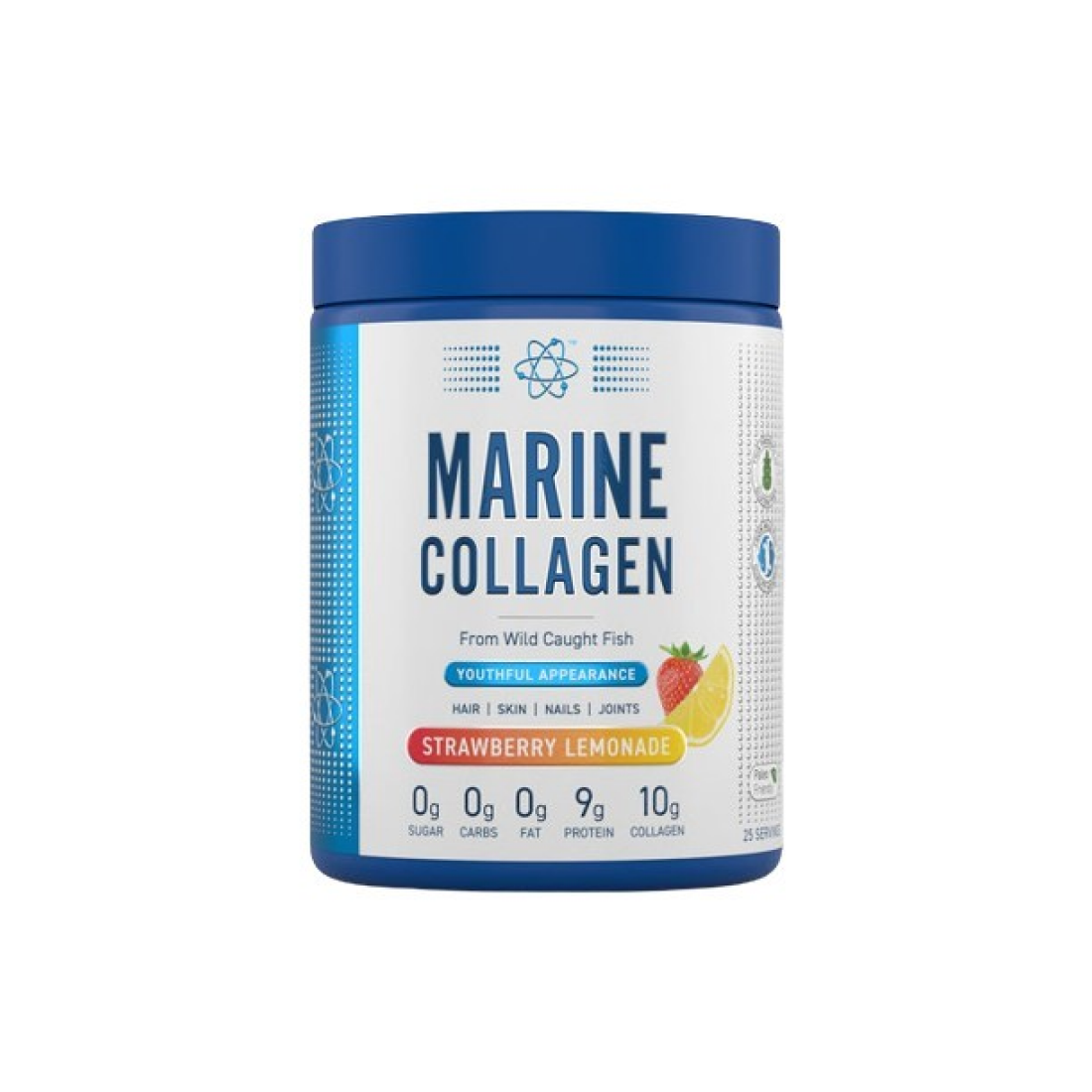 APPLIED NUTRITION MARINE COLLAGEN STRAWBERRY LEMONADE - 300 GRAMS