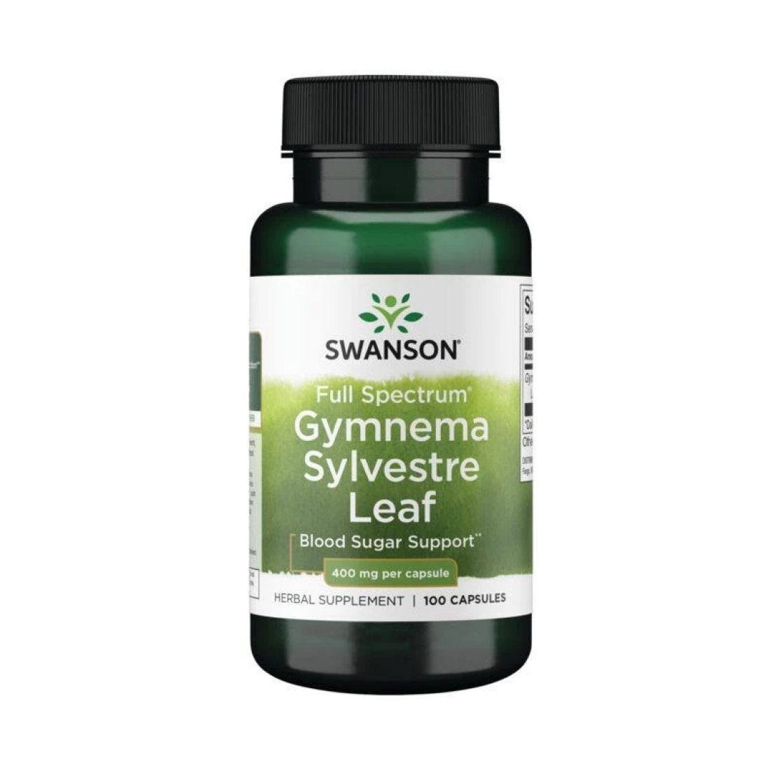 SWANSON FULL SPECTRUM GYMNEMA SYLVESTRE LEAF 400MG - 100 CAPS