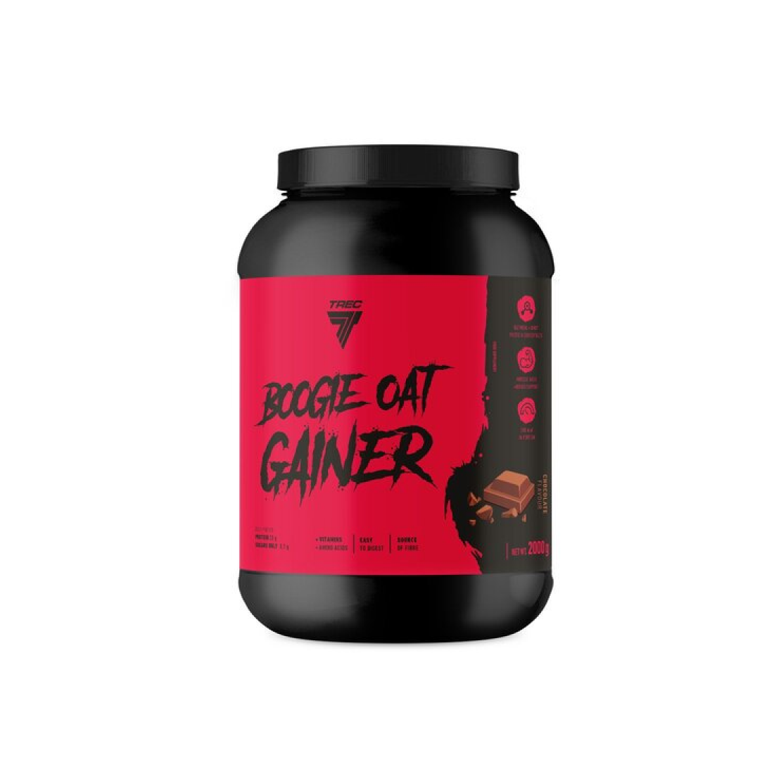 TREC NUTRITION BOOGIE OAT GAINER CHOCOLATE - 2000 GRAMS