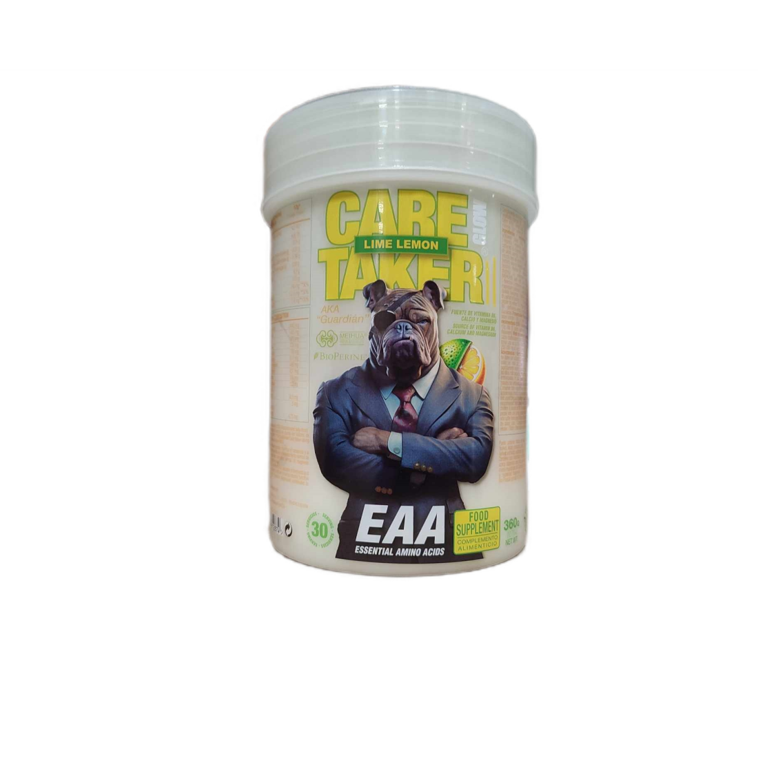 ZOOMAD LABS CARETAKER II EAA GLOW LIME LEMON - 360 GRAMS