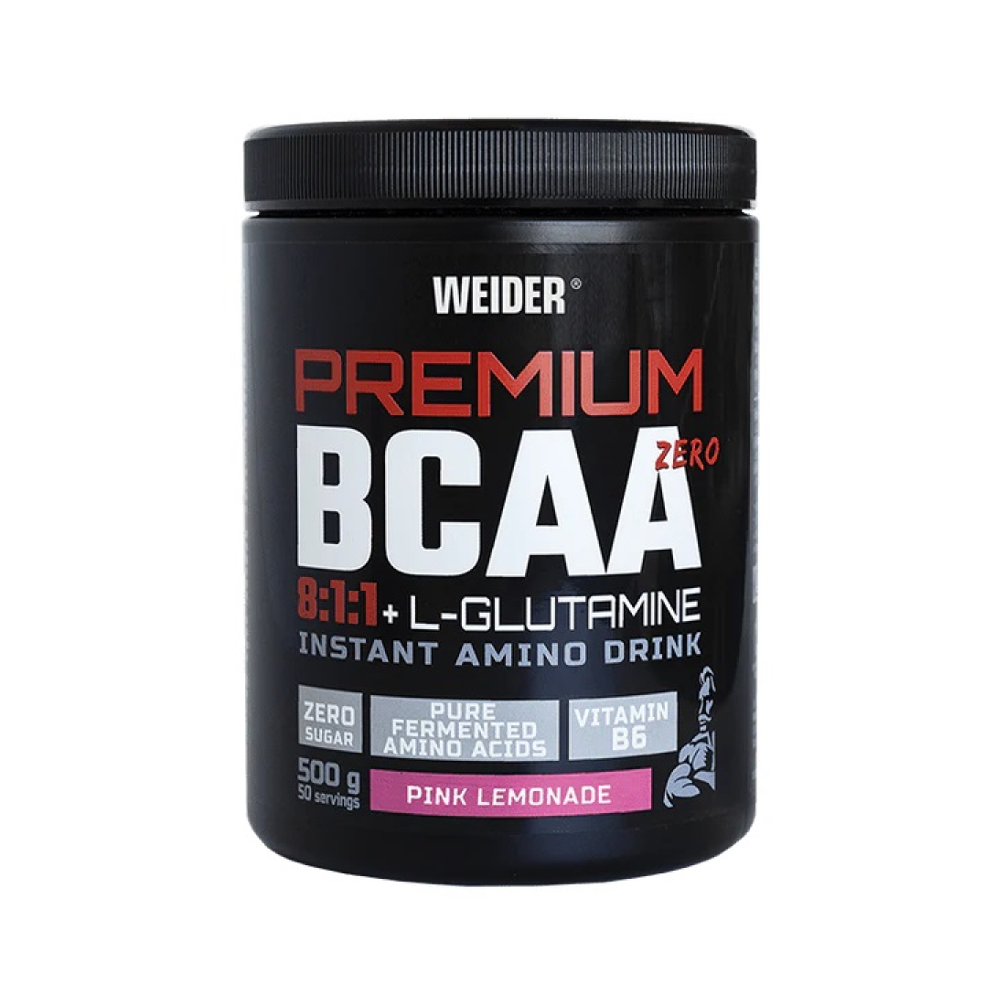 WEIDER PREMIUM BCAA ZERO PINK LEMONADE - 500 GRAMS