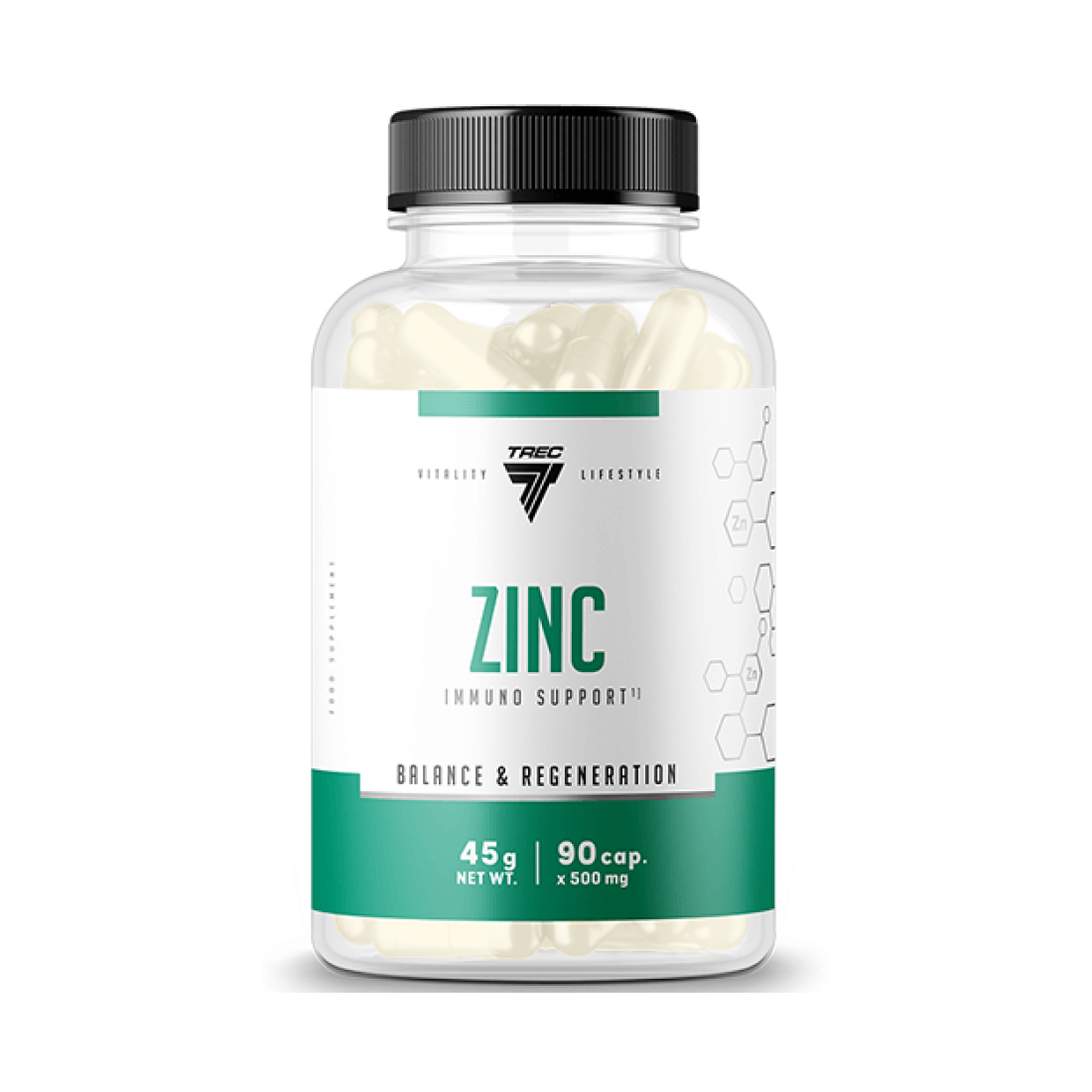 TREC NUTRITION ZINC - 90 CAPS