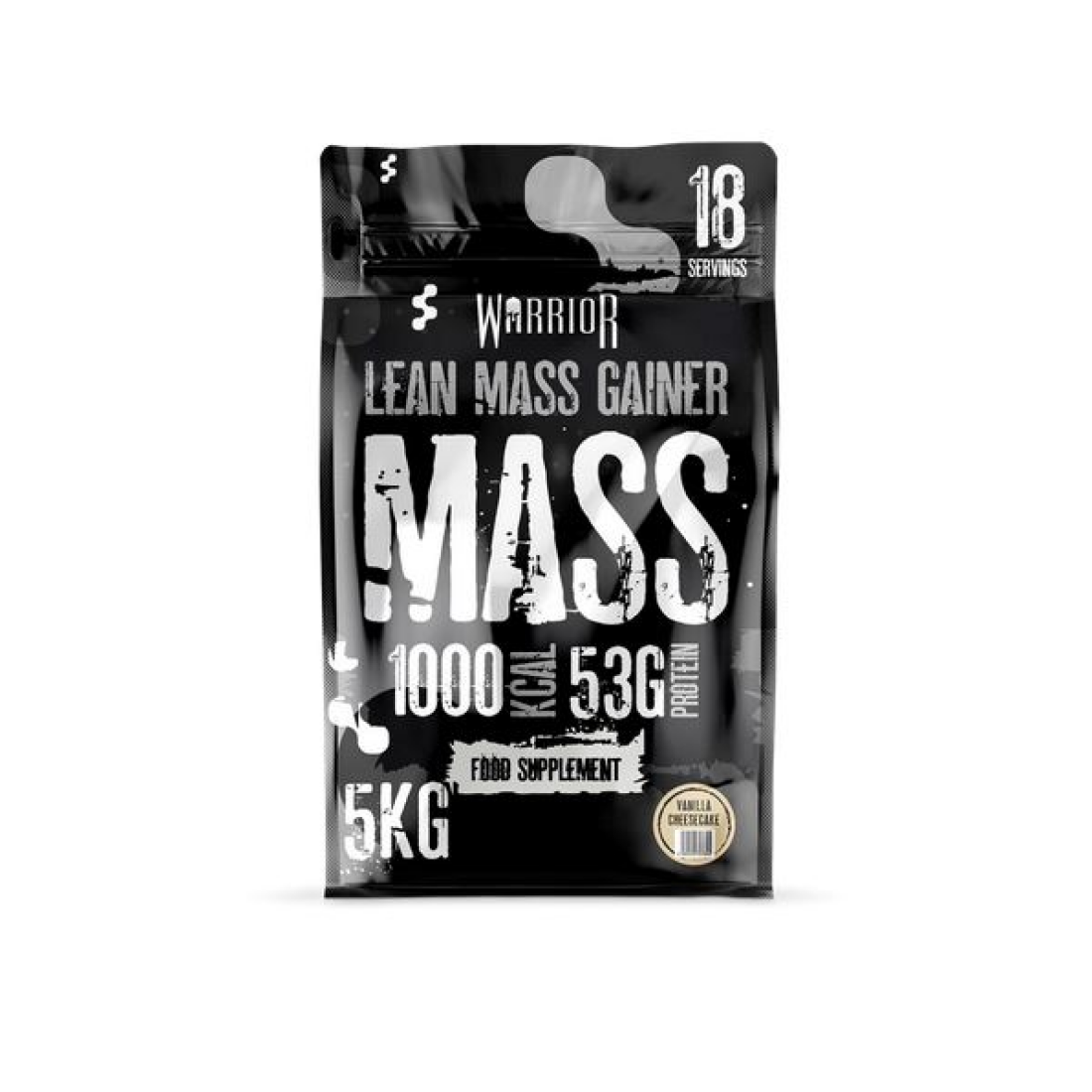 WARRIOR MASS VANILLA CHEESECAKE - 5040 GRAMS