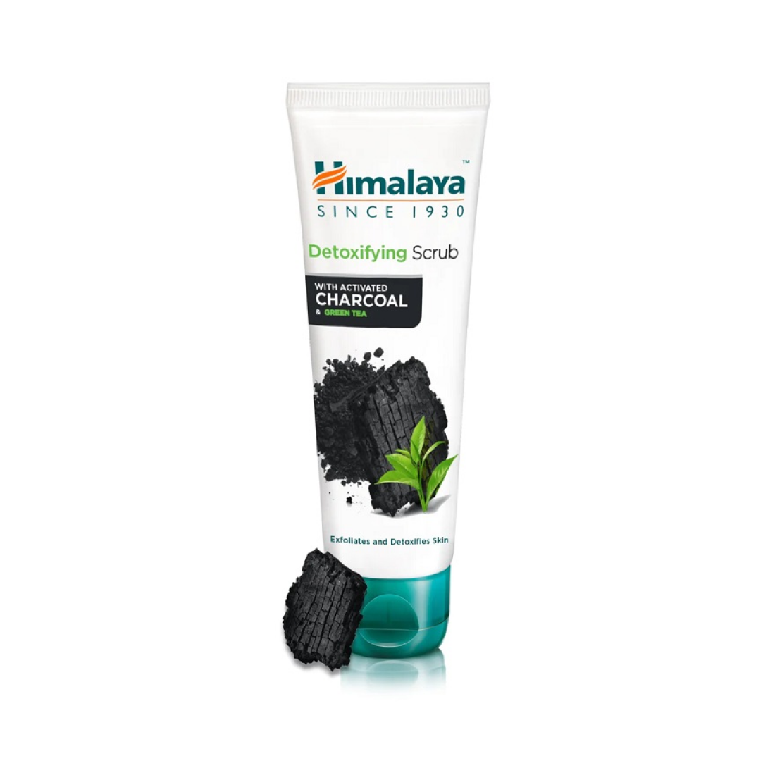 HIMALAYA DETOXIFYING SCRUB WITH ACTIVATED CHARCOAL & GREEN TEA - 75 ML