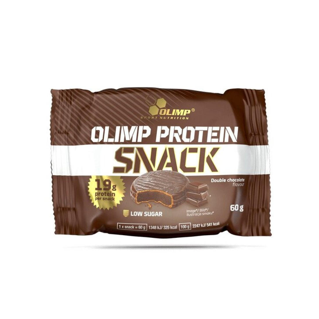 OLIMP NUTRITION PROTEIN SNACK DOUBLE CHOCOLATE - 12 X 60G