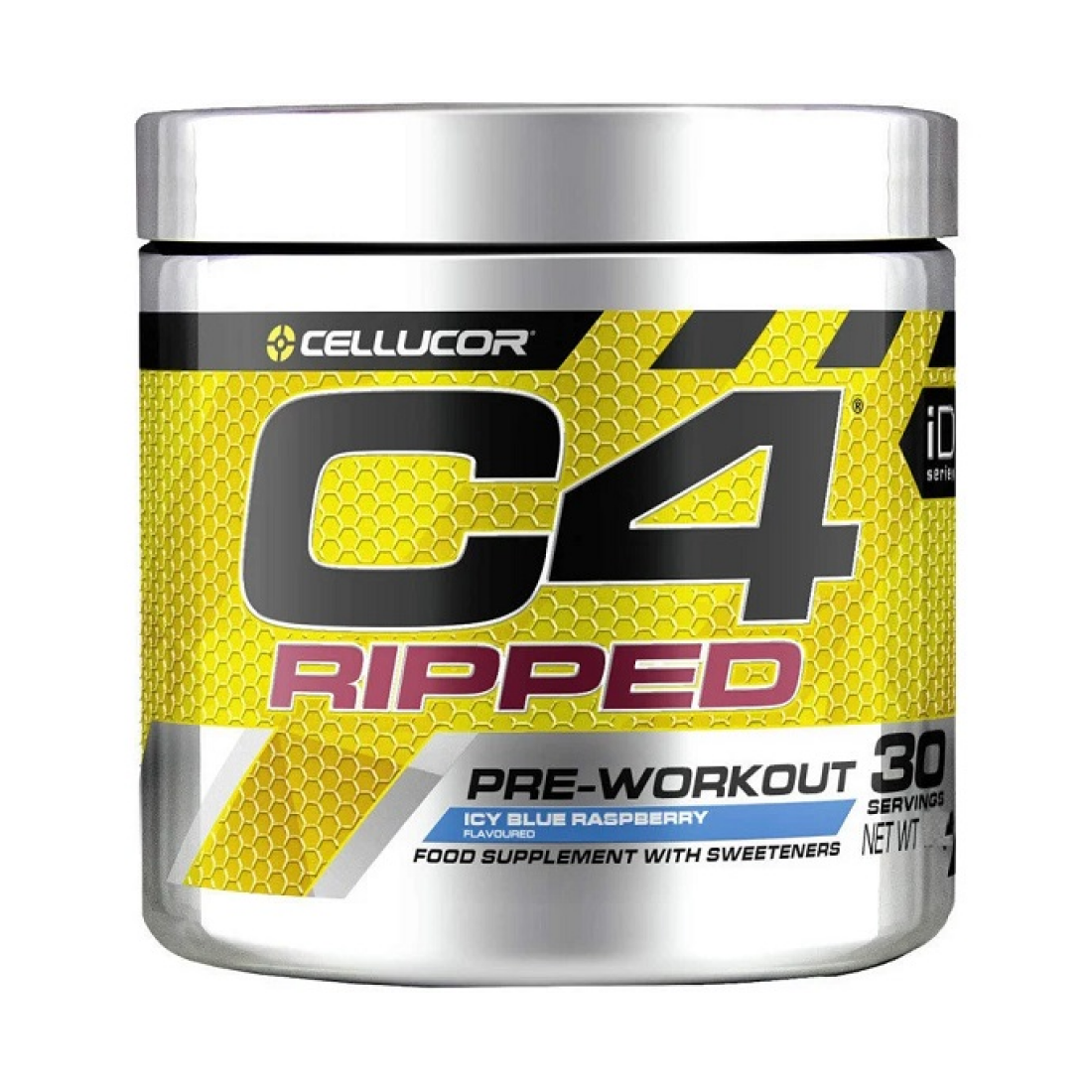 CELLUCOR C4 RIPPED ICY BLUE RASPBERRY - 189 GRAMS