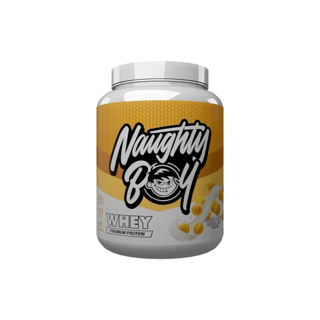 NAUGHTY BOY ADVANCED WHEY PEANUT BUTTER CEREAL MILK - 2010 GRAMS