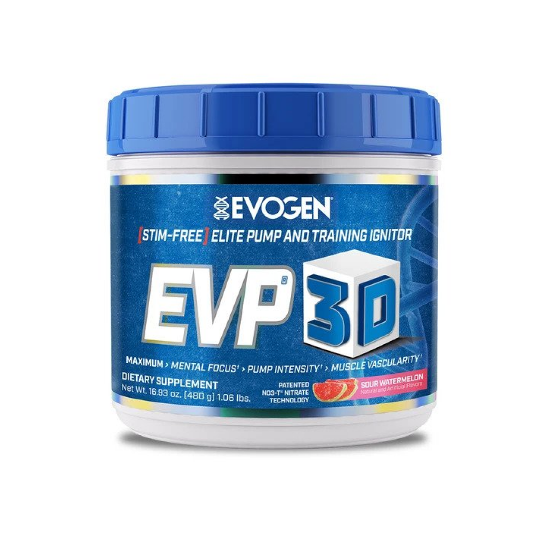 EVOGEN EVP 3D SOUR WATERMELON - 480 GRAMS