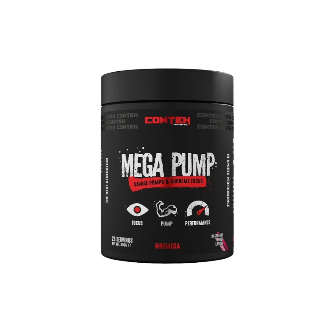 CONTEH SPORTS MEGA PUMP RASPBERRY TWIST - 400 GRAMS