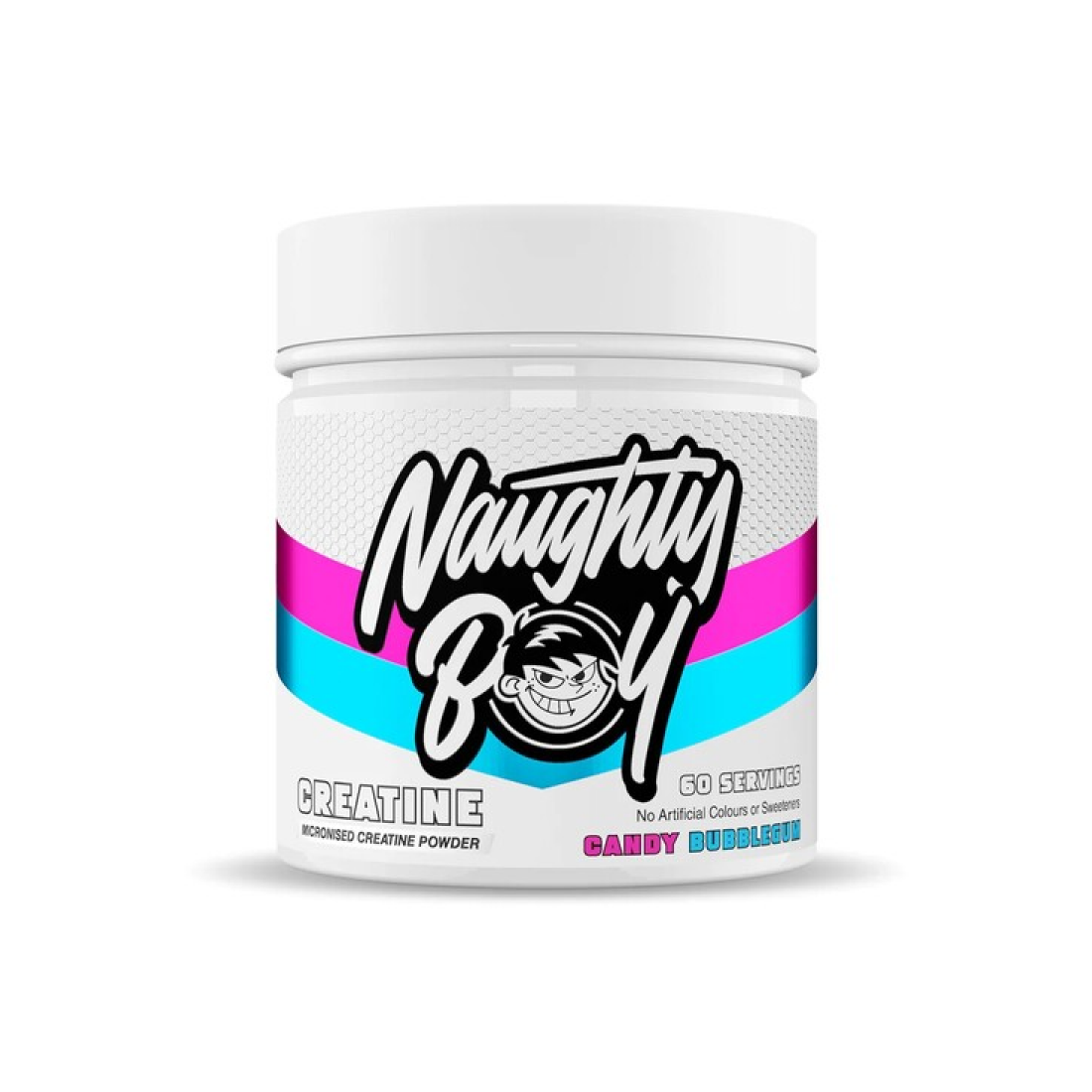 NAUGHTY BOY CREATINE CANDY BUBBLEGUM - 300 GRAMS