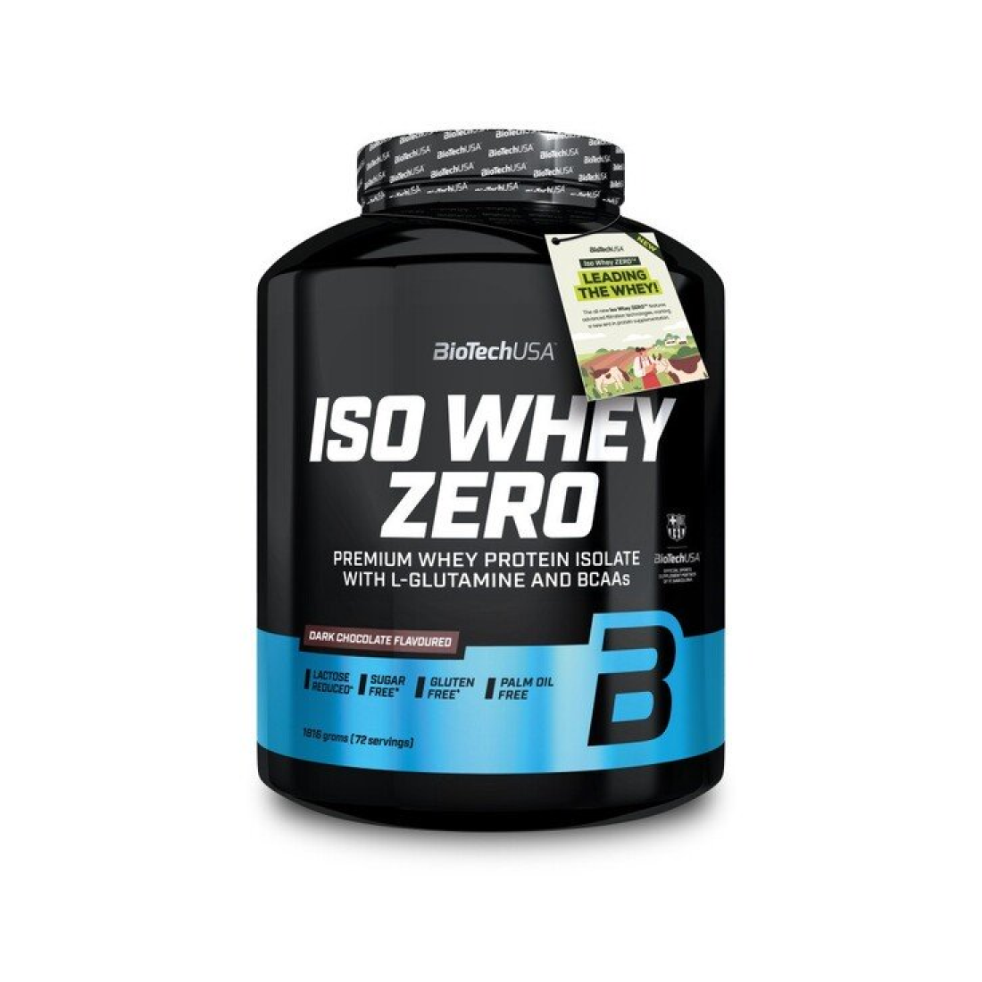 BIOTECHUSA ISO WHEY ZERO DARK CHOCOLATE - 1816 GRAMS