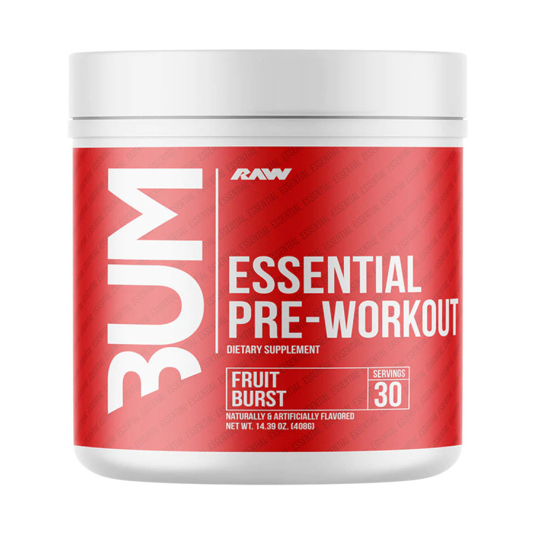 RAW NUTRITION CBUM ESSENTIAL PRE-WORKOUT FRUIT BURST - 408 GRAMS