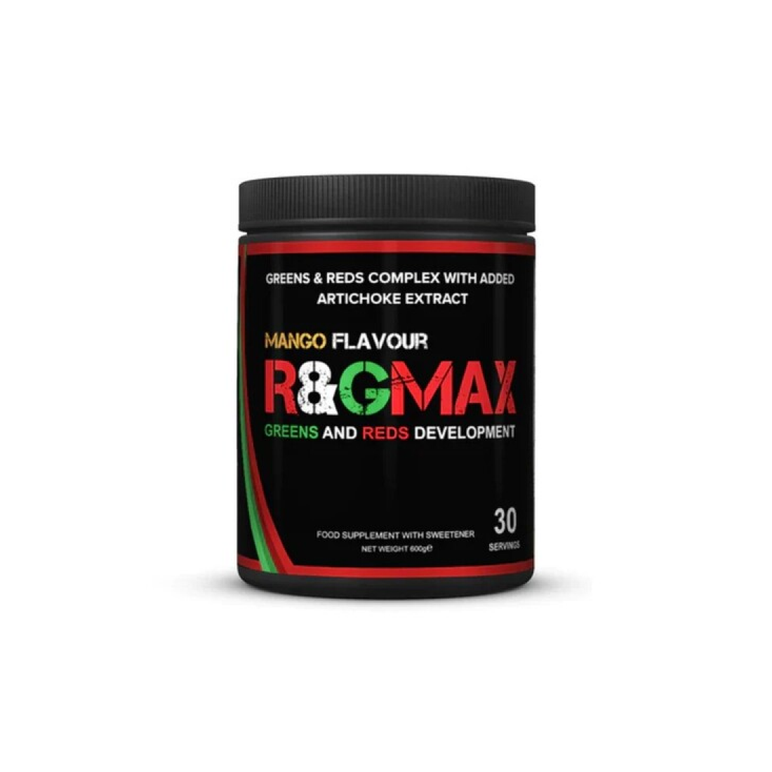 STROM SPORTS REDS & GREENS MAX MANGO - 600 GRAMS