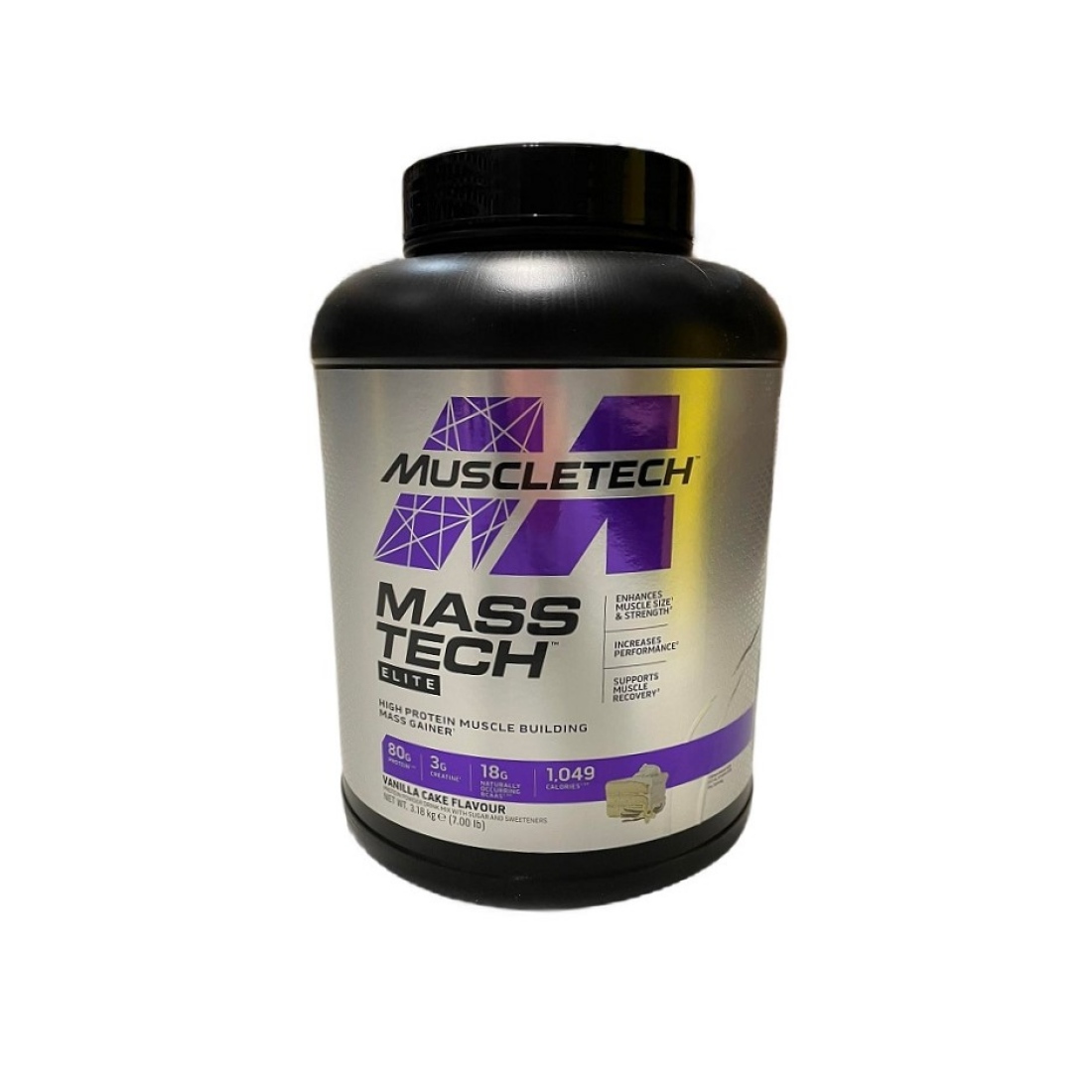 MUSCLETECH MASS-TECH ELITE VANILLA CAKE - 3180 GRAMS