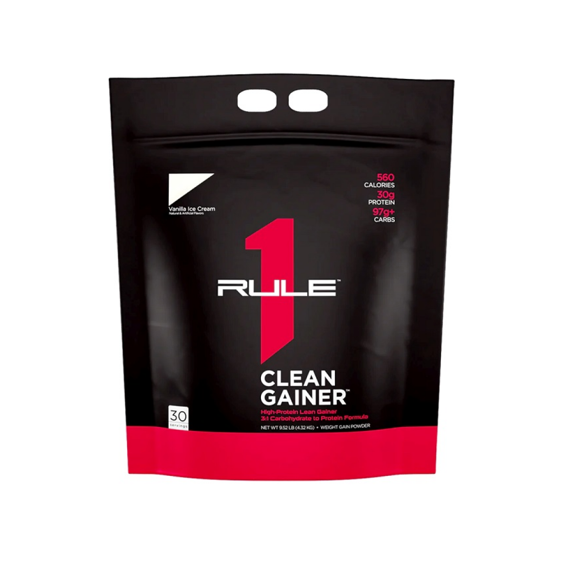 RULE ONE R1 CLEAN GAINER VANILLA ICE CREAM - 4320 GRAMS