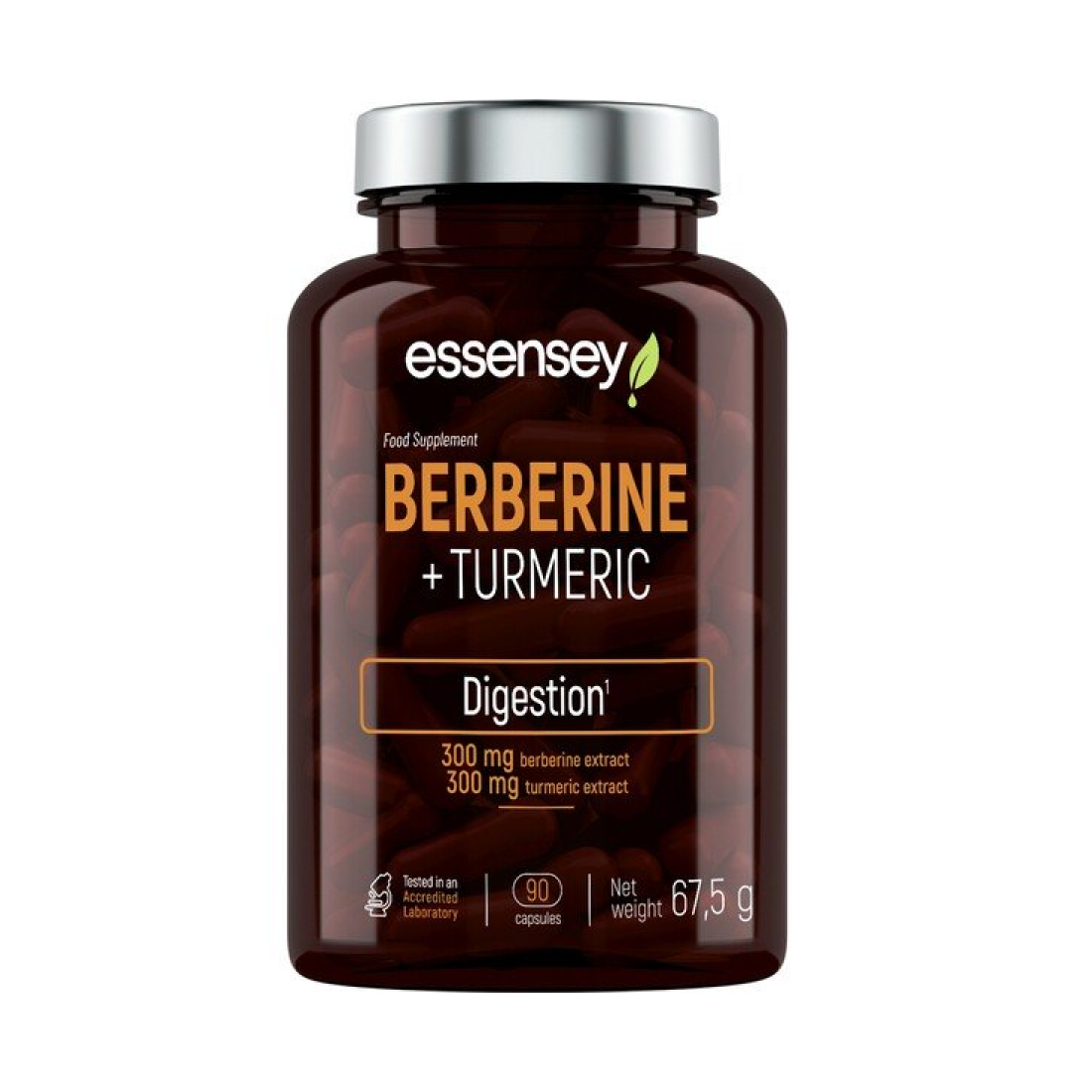 ESSENSEY BERBERINE + TURMERIC - 90 CAPS