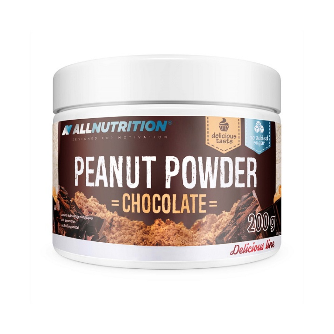 ALLNUTRITION PEANUT POWDER CHOCOLATE - 200 GRAMS