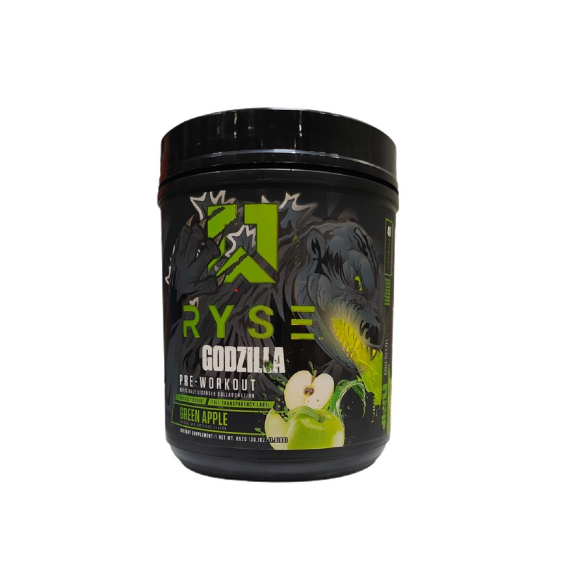 RYSE GODZILLA PRE-WORKOUT GREEN APPLE - 852 GRAMS
