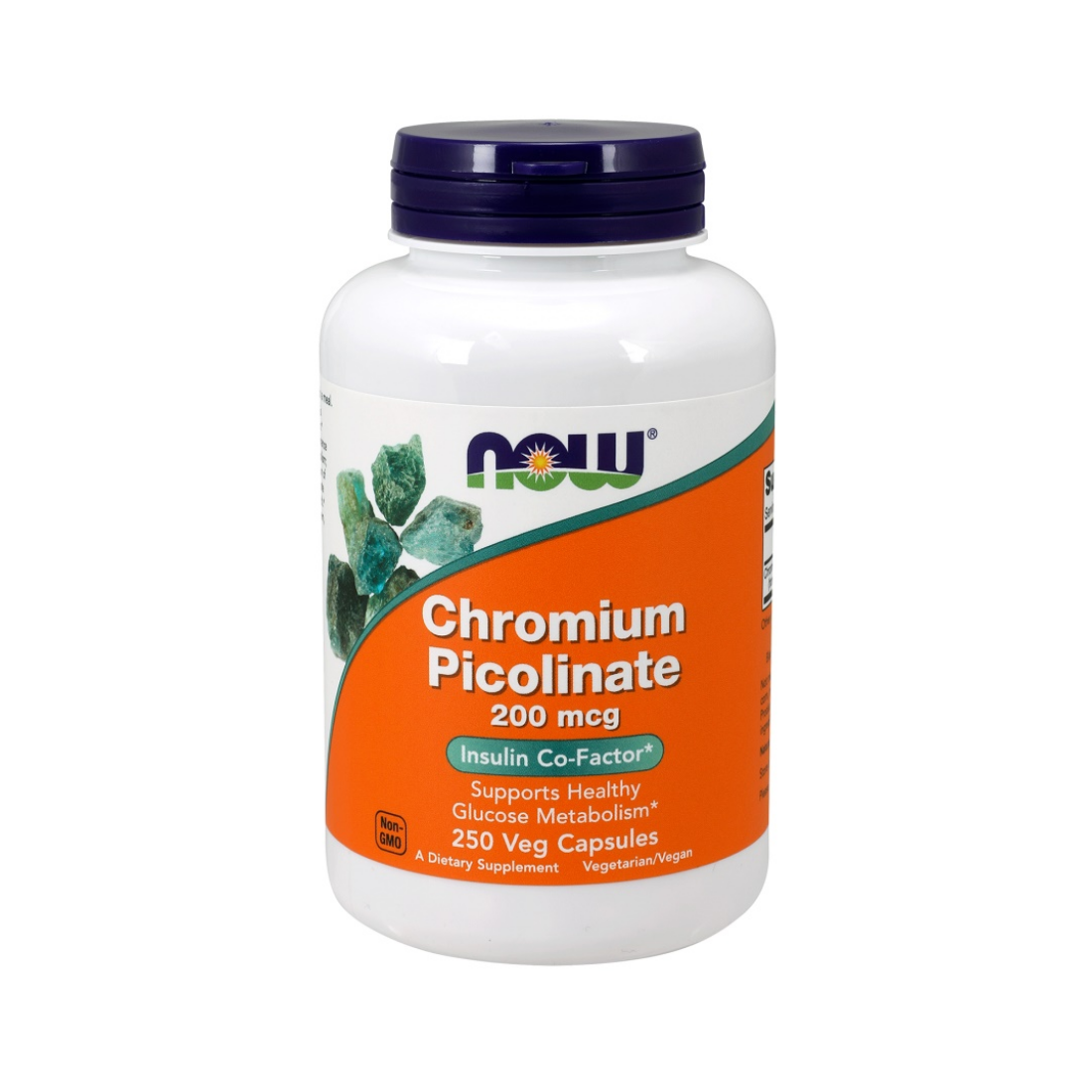 NOW FOODS CHROMIUM PICOLINATE 200MCG - 250 VCAPS