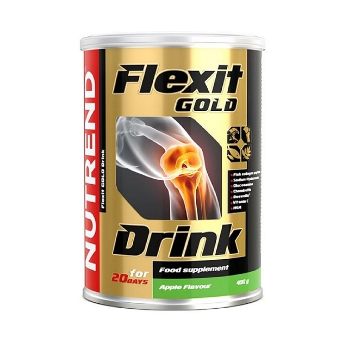 NUTREND FLEXIT GOLD DRINK APPLE - 400 GRAMS