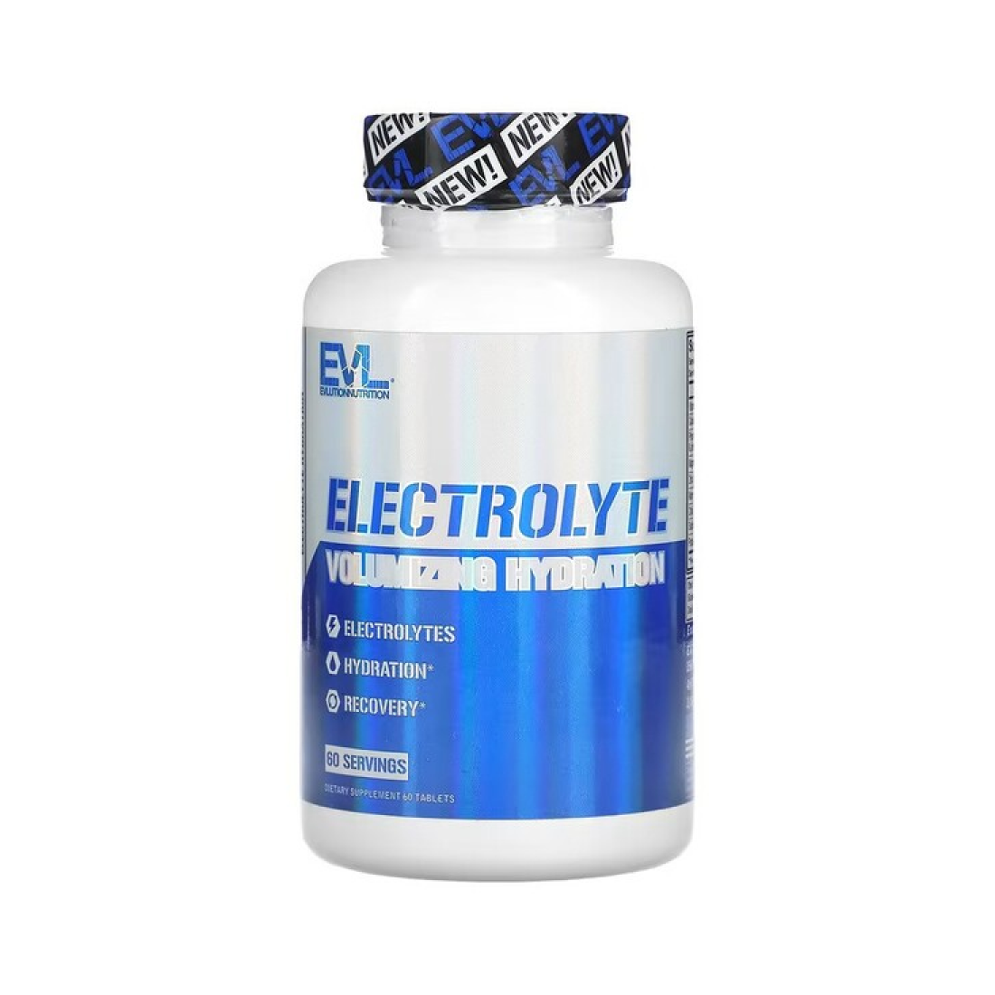 EVLUTION NUTRITION ELECTROLYTE VOLUMIZING HYDRATION - 60 TABLETS