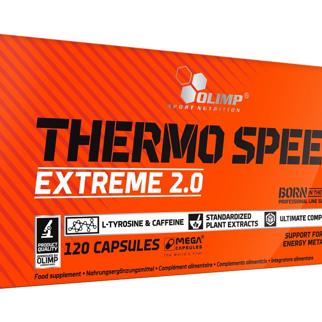 OLIMP NUTRITION THERMO SPEED EXTREME 20 - 120 MEGA CAPS