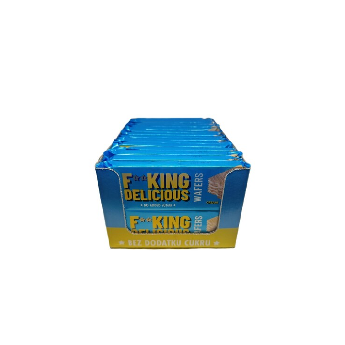 ALLNUTRITION FITKING DELICIOUS WAFERS CREAM - 32 X 80G