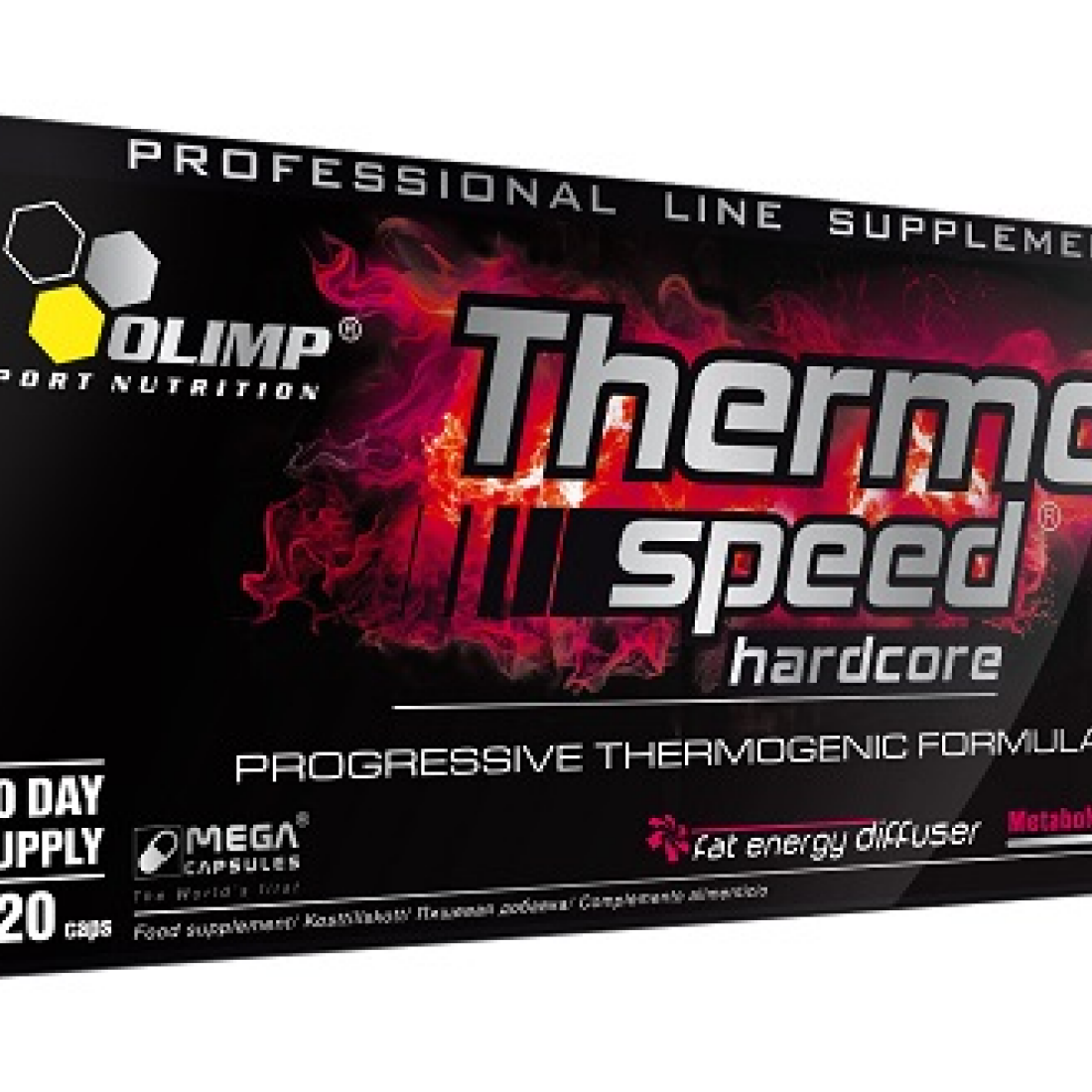 OLIMP NUTRITION THERMO SPEED HARDCORE - 120 MEGA CAPS