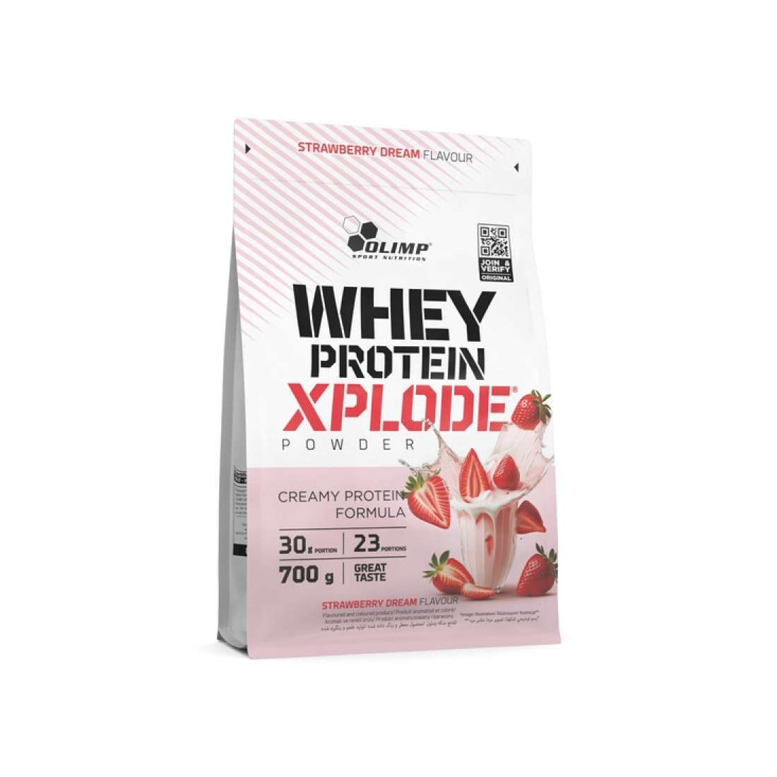 OLIMP NUTRITION WHEY PROTEIN XPLODE STRAWBERRY DREAM - 700 GRAMS