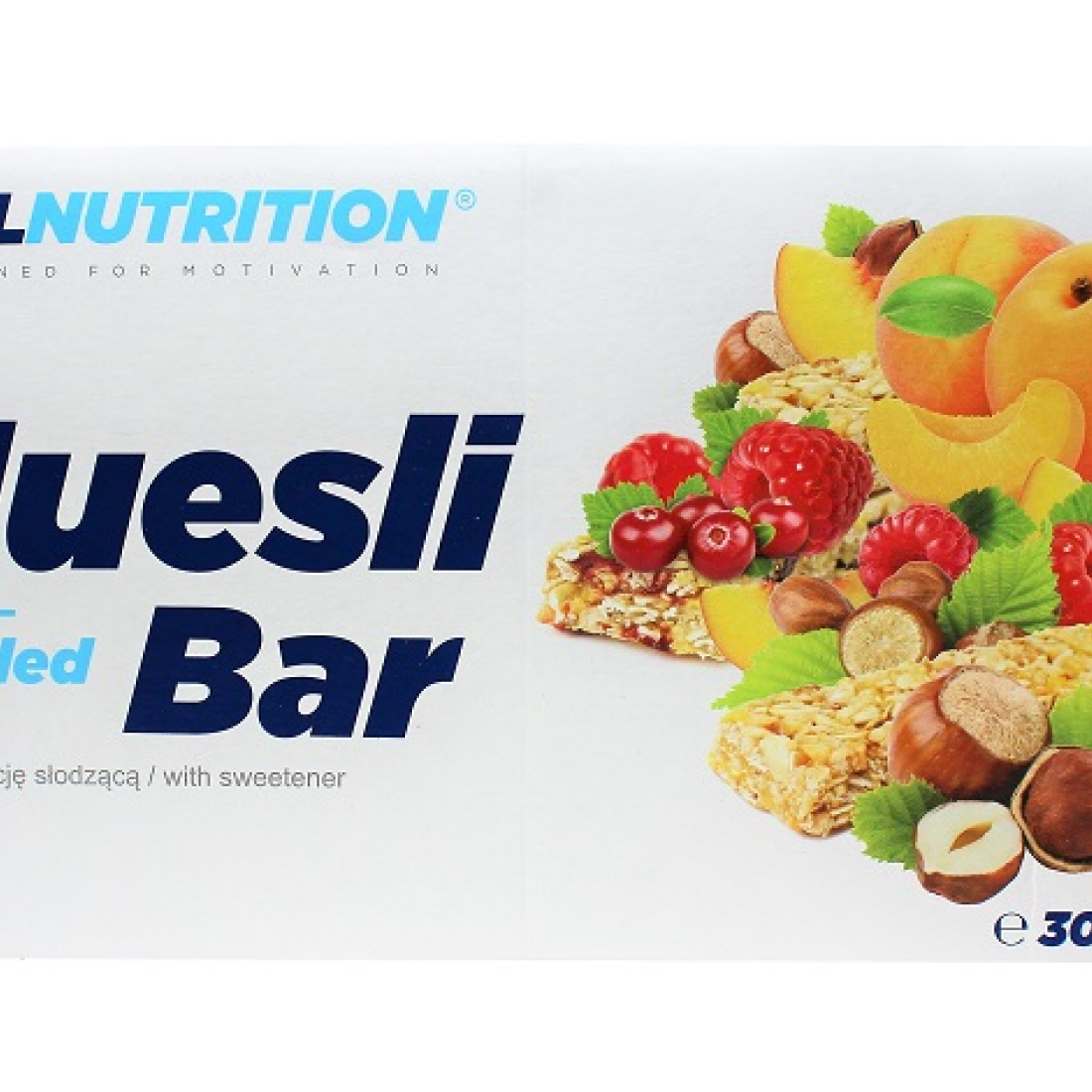ALLNUTRITION MUESLI BAR APRICOT - 28 BARS