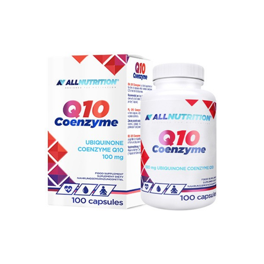 ALLNUTRITION Q10 COENZYME - 100 CAPS